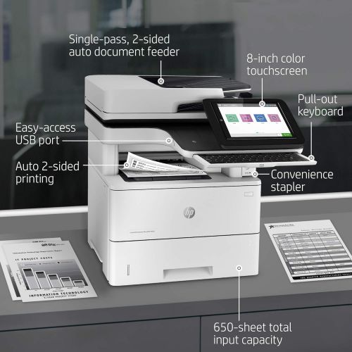 에이치피 HP LaserJet Enterprise Multifunction Printer M528c (1PV66A)