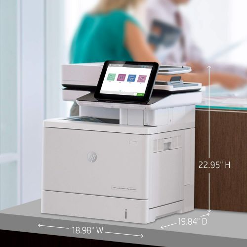 에이치피 HP Color LaserJet Enterprise Flow Multifunction M578c Duplex Printer with Stapler (7ZU87A)