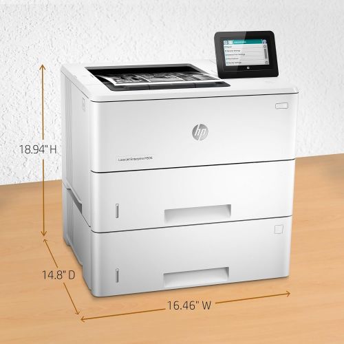 에이치피 HP LaserJet Enterprise M506x Wireless Monochrome Printer, (F2A70A)