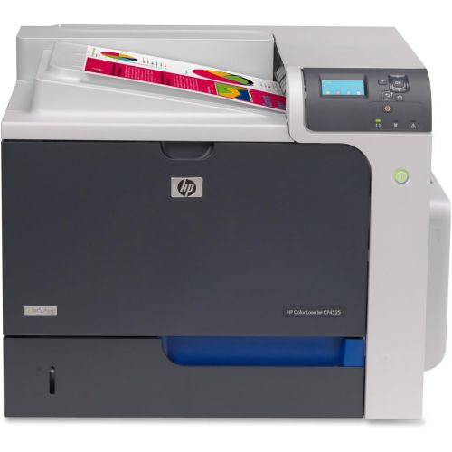 에이치피 HP Color Laserjet Enterprise CP4525n Printer - Black/Silver (CC493A)