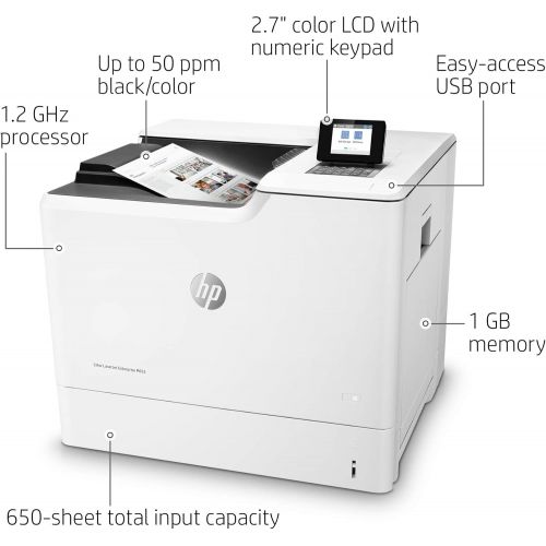 에이치피 HP Color LaserJet Enterprise M652n Printer (J7Z98A)