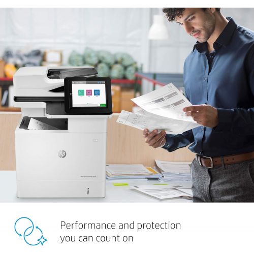 에이치피 HP LaserJet Enterprise MFP M636fh Monochrome Multifunction Printer with High Performance Secure Hard Disk