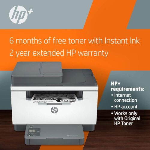 에이치피 HP LaserJet MFP M234sdwe Wireless Monochrome All-in-One Printer with built-in Ethernet & fast 2-sided printing, HP+ and bonus 6 months Instant Ink (6GX01E)