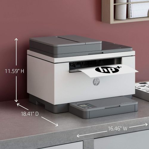에이치피 HP LaserJet MFP M234sdwe Wireless Monochrome All-in-One Printer with built-in Ethernet & fast 2-sided printing, HP+ and bonus 6 months Instant Ink (6GX01E)