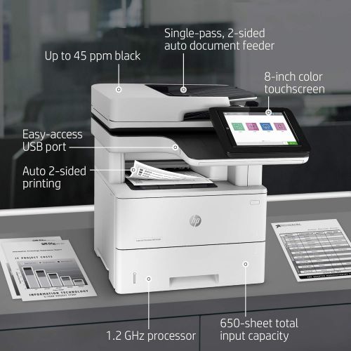 에이치피 HP LaserJet Enterprise Multifunction Printer M528dn (1PV64A)