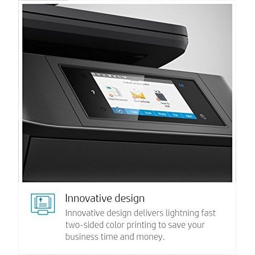 에이치피 HP OfficeJet Pro 8715 All-in-One All-in-One Touch Screen Bluetooth Wireless Black Printer