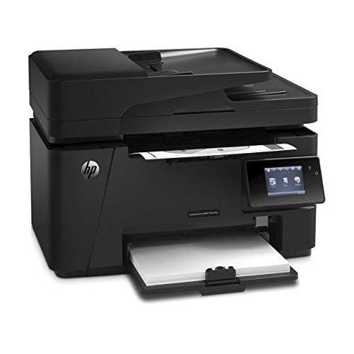 에이치피 Hewlett-Packard-HP Laserjet Pro Wireless Monochrome Multifunction M127fw Laser Printer, Copier, Scanner and Fax, Up to 21 ppm, 600 x 600 dpi Black Print Quality