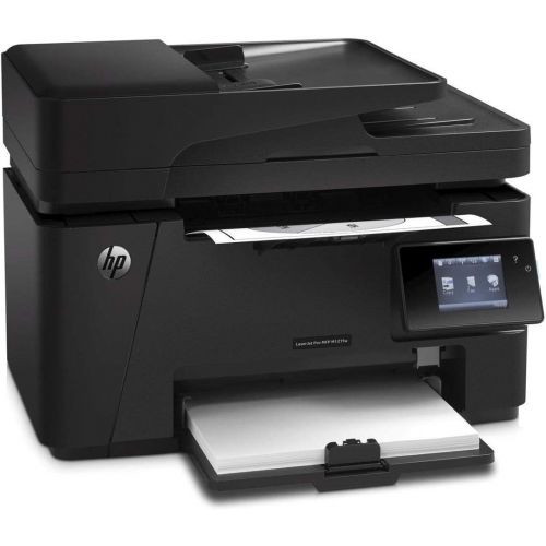 에이치피 Hewlett-Packard-HP Laserjet Pro Wireless Monochrome Multifunction M127fw Laser Printer, Copier, Scanner and Fax, Up to 21 ppm, 600 x 600 dpi Black Print Quality