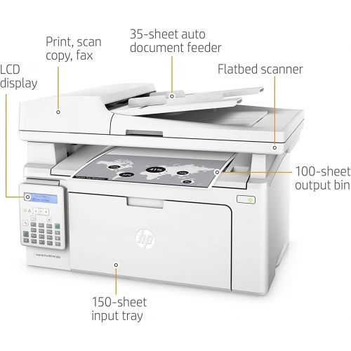 에이치피 HP LaserJet Pro M130fn All-in-One Laser Printer