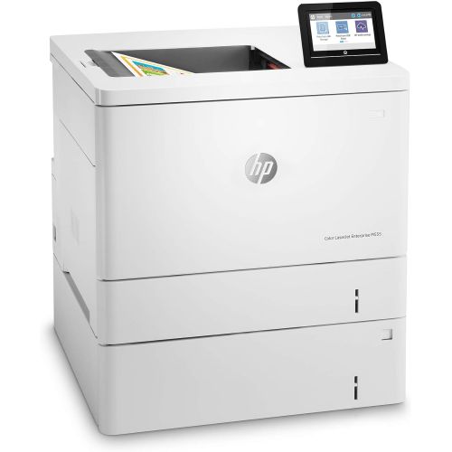 에이치피 HP Color LaserJet Enterprise M555x Duplex Printer with Extra Paper Tray (7ZU79A)