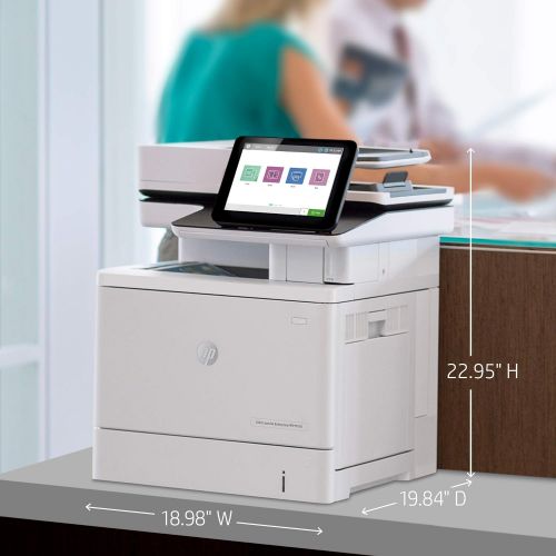 에이치피 HP Color LaserJet Enterprise Multifunction M578f Duplex Printer with Stapler (7ZU86A)