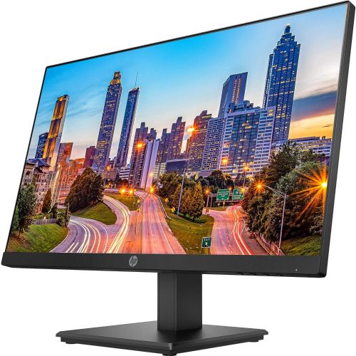 에이치피 HP P224 21.5 Inch Monitor 2-Pack, FHD 1920 x 1080, LED Backlit, IPS, Vesa Compatible, Anti-Glare, Tilt (HDMI, VGA and DisplayPort) for Home and Office