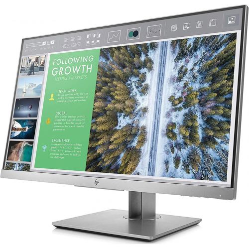 에이치피 HP EliteDisplay E243 23.8-Inch Screen LED-Lit 2-Pack Monitor Silver (1FH47A8#ABA)