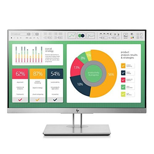 에이치피 HP EliteDisplay E223 21.5-Inch Screen LED-Lit Monitor Silver (1FH45AA#ABA)