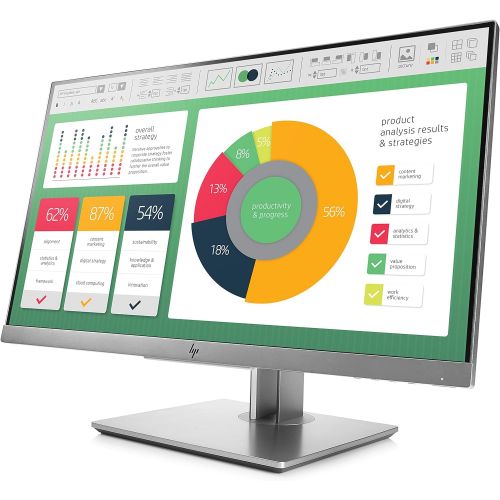 에이치피 HP EliteDisplay E223 21.5-Inch Screen LED-Lit Monitor Silver (1FH45AA#ABA)