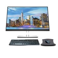 HP EliteDisplay E24 G4 24 Inch 1920 x 1080 Full HD IPS LED-Backlit LCD Monitor Bundle with HDMI, VGA, DisplayPort, Gel Mouse Pad, and MK270 Wireless Keyboard and Mouse Combo