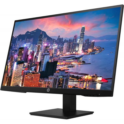 에이치피 HP P27h G4 27 Inch FHD IPS LED-Backlit LCD Monitor Bundle with HDMI, Blue Light Filter, MK270 Wireless Keyboard and Mouse Combo, Gel Pad