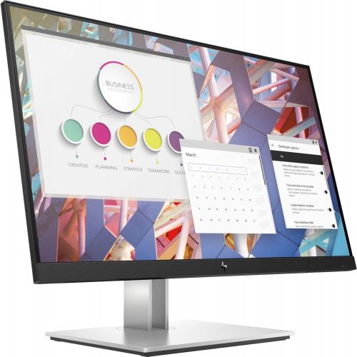 에이치피 HP EliteDisplay E24 G4 24 Inch IPS LED Backlit, FHD 1920 x 1080, Blue Light Filter, HDMI, VGA, DisplayPort Monitor