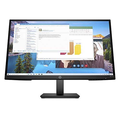 에이치피 HP M27ha FHD Monitor - Full HD Monitor (1920 x 1080p) - IPS Panel and Built-in Audio - VESA Compatible 27-inch Monitor Designed for Comfortable Viewing with Height and Pivot Adjust