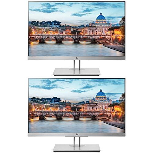 에이치피 HP EliteDisplay E223 21.5 Inch IPS LED Backlit Monitor 2-Pack, FHD 1920 x 1080 (1FH45A8#ABA)