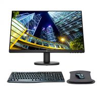 HP P24v G4 24 Inch FHD IPS LED-Backlit LCD Monitor Bundle with HDMI, Blue Light Filter, MK270 Wireless Keyboard and Mouse Combo, Gel Pad