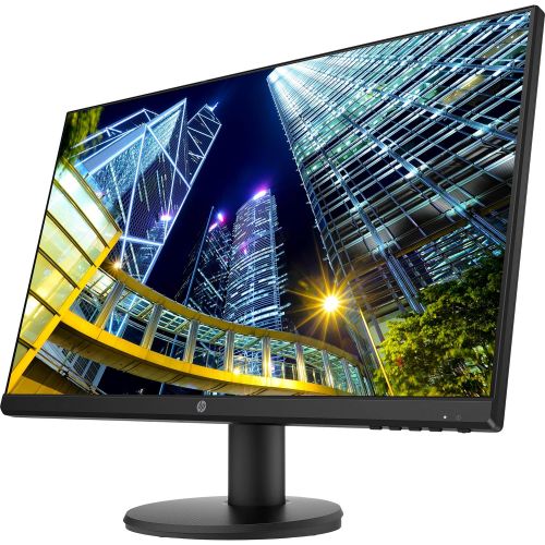 에이치피 HP P24v G4 24 Inch FHD IPS LED-Backlit LCD Monitor Bundle with HDMI, Blue Light Filter, MK270 Wireless Keyboard and Mouse Combo, Gel Pad