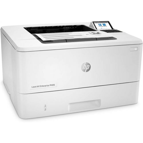 에이치피 HP LaserJet Enterprise M406dn Monochrome Printer with built-in Ethernet & 2-sided printing (3PZ15A)