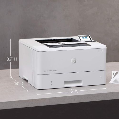 에이치피 HP LaserJet Enterprise M406dn Monochrome Printer with built-in Ethernet & 2-sided printing (3PZ15A)