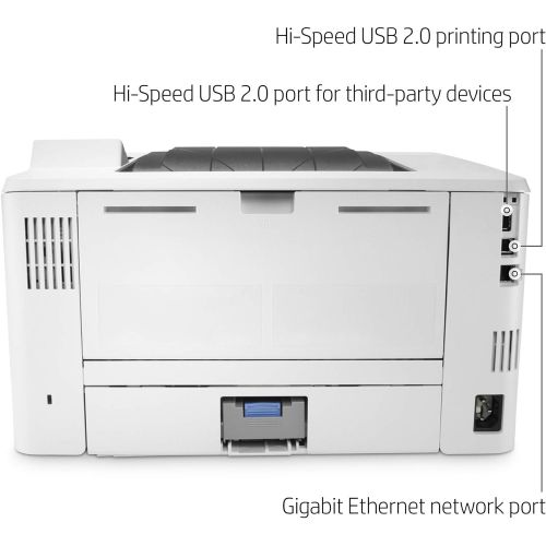 에이치피 HP LaserJet Enterprise M406dn Monochrome Printer with built-in Ethernet & 2-sided printing (3PZ15A)