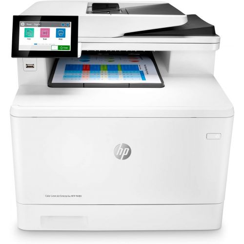 에이치피 HP Color LaserJet Enterprise M480f Multifunction Duplex Printer (3QA55A)