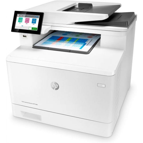 에이치피 HP Color LaserJet Enterprise M480f Multifunction Duplex Printer (3QA55A)