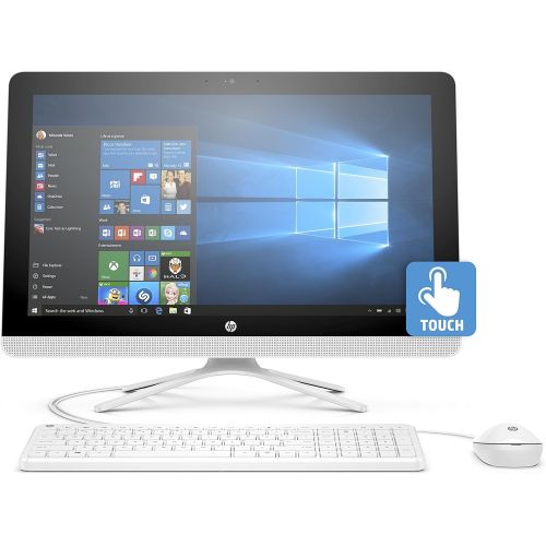 에이치피 HP 24-g020 23.8 All-In-One Desktop (AMD A8-7410, 8GB RAM, 1 TB HDD, Windows 10 Home)