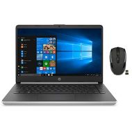 HP 14 Inch HD WLED-Backlight Business Laptop Intel Core i3-1005G1 16GB DDR4 RAM 512GB SSD WiFi Bluetooth HDMI Windows 10 Home S Silver with Wireless Mouse Bundle