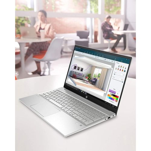 에이치피 2021 Newest HP Pavilion Laptop, 15.6 Full HD Touchscreen, 11th Gen Intel Core i5-1155G7 Processor, 16GB DDR4 RAM, 1TB PCIe NVMe SSD, Backlit Keyboard, Webcam, HDMI, Wi-Fi 6, Window