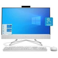 HP 23.8 Touchscreen IPS FHD WLED-Backlit All-in-One Desktop, AMD Ryzen 3 3250U, 8GB RAM, 256GB PCIe SSD Boot + 1TB 7200rpm HDD, DVD-RW, WiFi, HDMI, Windows 10 Home, Wired Keyboard