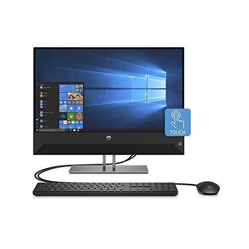 에이치피 HP Pavilion 24 Desktop 500GB SSD 32GB RAM (Intel 9th Generation Processor with Turbo Boost to 3.40GHz, 32 GB RAM, 500 GB SSD, 24 Touchscreen FullHD, Win 10) PC Computer All-in-One