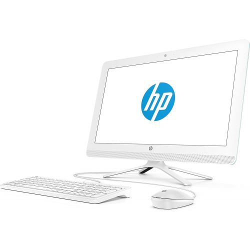 에이치피 2019 New HP 22 All-in-One PC Full HD 21.5 Intel Celerion G4900T Intel UHD Graphics 610 1TB HDD 4GB SDRAM DVD Privacy Webcam Serenity Mint