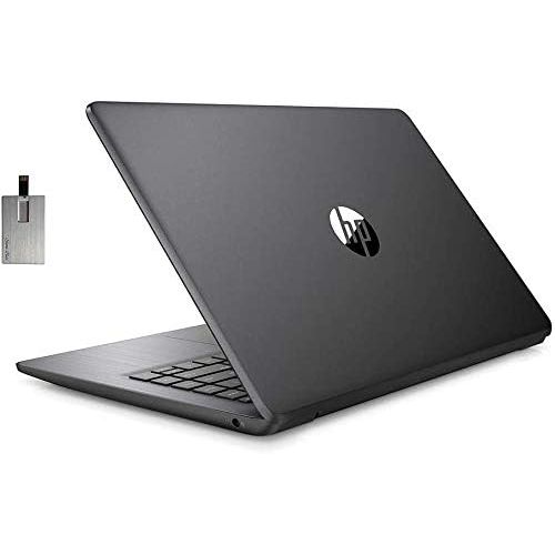 에이치피 2020 HP Stream 14 HD Laptop Computer, Intel Celeron N4020 Processor, 4GB RAM, 64GB eMMC, HD Audio, HD Webcam, Intel UHD Graphics 600, 1 Year Office, HDMI, Win 10 S, Jet Black, 128G