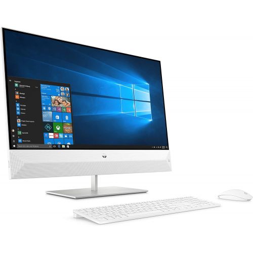 에이치피 HP Pavilion 27-xa0014 AIO - 27 Touch FHD - i7-8700T - 12GB Memory - 256GB SSD - White