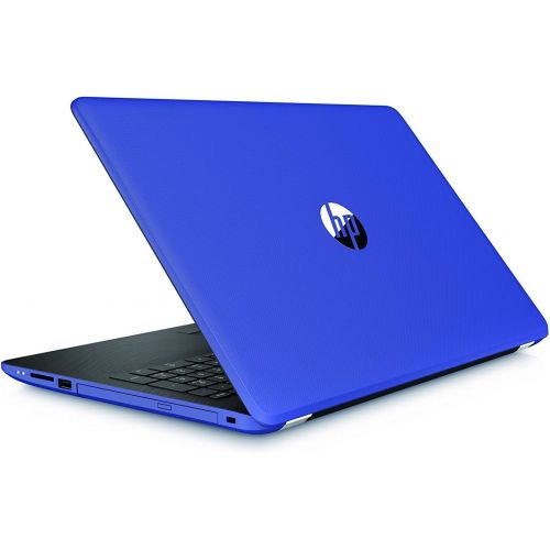 에이치피 2018 HP Marine Blue Laptop Bundle, 15.6 HD Touchsceen AMD Quad-Core A12-9720P APU 3.6 GHz 8GB RAM 1TB HDD Radeon R7 DVD Windows 10, Wireless Mouse and Backpack