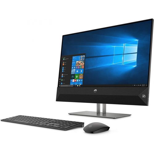 에이치피 2019 HP Pavilion Premium High Performance 23.8 Full HD Screen All-in-One Desktop, Core i5-8400T up to 3.30GHz, 8GB RAM, 256GB SSD, HDMI, Wireless-AC, Bluetooth 4.2, Windows 10, Bla