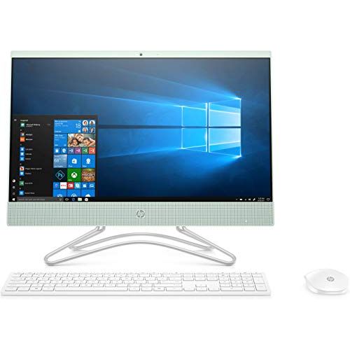 에이치피 2019 New HP 22-inch FHD All-in-One Computer, Intel Celeron G4900, 4GB RAM, 1TB Hard Drive, Windows 10
