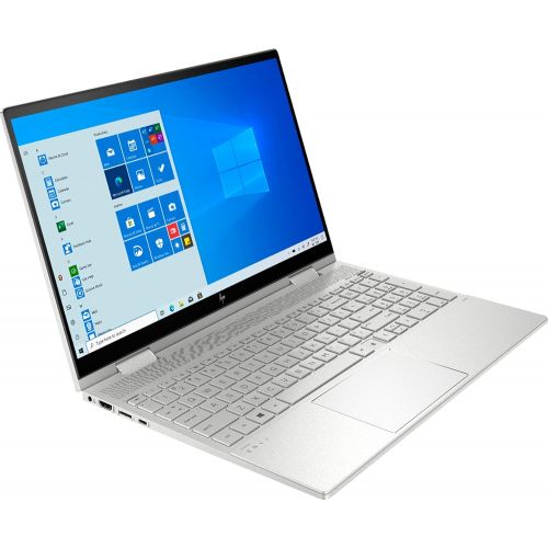 에이치피 2020 Newest HP Envy 2-in-1 15.6 IPS FHD Touch Screen Laptop, Intel 11th Gen i5-1135G7, 16GB DDR4 RAM, 256GB SSD, Intel iRIS Xe Graphics, Backlit Keyboard, Bundle Woov Sleeve, Windo