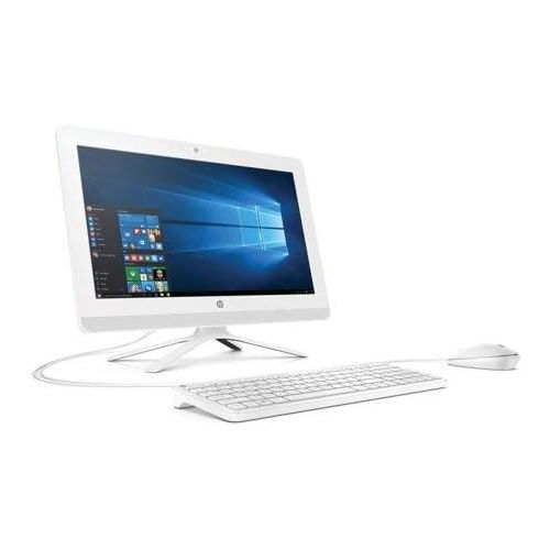 에이치피 2018 HP All-in-One 19.5 HD+ Display High Performance Desktop PC, Intel Celeron J3060 Processor 4GB Memory 500GB Hard Drive DVD Drive Wired Keyboard + Mouse Windows 10 Home - Snow W