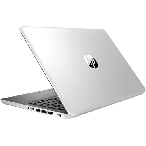 에이치피 HP 14 Thin & Light High Performance Laptop, HD Micro-Edge Display, 10th Gen Intel Dual-Core i3-1005G1 ( i5-7200U) 8GB RAM 128GB M2 SSD Type-C Webcam Win 10 (Silver) + HDMI Cable