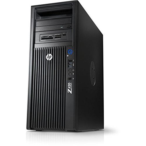 에이치피 HP Z420 Workstation- 4 Core E-1620 3.6Ghz up to 3.8GHz CPU- 32GB RAM- 1TB SSD + 4TB Hard Drive with 3 YR WNTY- Nvidia 4000 2GB DDRR5 Graphics Card- Windows 10 Pro - USB 3.0