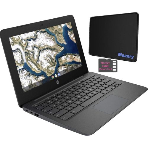 에이치피 HP Chromebook 11 Laptop Computer for Student Business Online Class/Remote Work, Intel Celeron N3350 up to 2.4GHz, 4GB DDR4, 32GB eMMC, Webcam, WiFi, Bluetooth, Chrome OS, Mazepoly