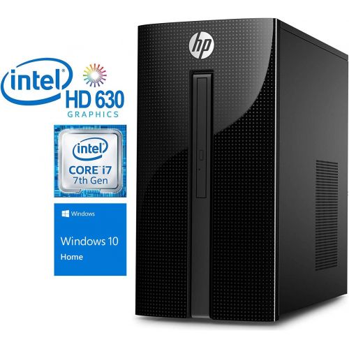 에이치피 HP Pavilion 460 Business Premium High Performance Desktop Computer, Intel Quad-Core i7-7700T 2.9GHz Up to 3.8GHz, 8GB DDR4, 1TB HDD, DVD Burner, Bluetooth, Wireless-AC, USB 3.0, Wi