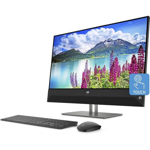 에이치피 HP Pavilion 24 All-in-One PC 23.8 Touchscreen, Intel Core i5-8400T, Intel UHD Graphics 630, 1TB HDD + 16GB Optane memory, 4GB SDRAM, Wireless Mouse and Keyboard, FHD Privacy Webcam