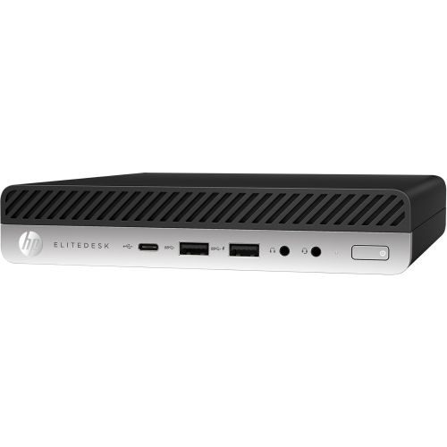 에이치피 2019 HP EliteDesk 800 G3 Mini Business Desktop (Intel Quad-Core i5-7500T, 16GB DDR4 Memory, 512GB SSD) Type-C, DP, WiFi, Ethernet, USB Keyboard + Mouse, Windows 10 Pro Professional